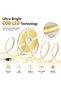 Talala COB LED Strip Light USB Powered, 3M Warm White Flexible LED Light Strip with Strong - 2