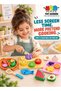 Wooden Simulation Fruit & Vegetable Cutting Toy Set – Pretend Play Kitchen Game for Kids