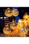 ZAYO LED Metal Ball String Lights Battery Operated, Decorative Fairy Lights for Home Decoration - 2