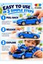 Simulation Diecast Model Toy Car - Realistic Collectible Metal Vehicle with Sound - 5