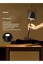 MODI Cordless USB Rechargeable Table Lamp with 3 Colour Temperature, Touch Dimmable LED Metal Desk - 5