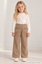 Girl's Pants 100% Cotton Corduroy Embroidered
