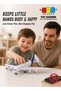 Diecast Metal Airplane Model Toy for Kids, Pull-Back Aircraft Model Plane with Light - 2