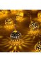 ZAYO LED Metal Ball String Lights Battery Operated, Decorative Fairy Lights for Home Decoration