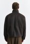 Crop Fit High Collar Coat - 5