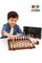 15 Inch Wooden Chess Set Board Game | Premium Folding Chess Board with Storage