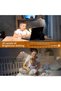 LOOPITYS LED Clip Desk Lamp Reading Light Study Lamp Eye Care Protection with 10 Dimmable - 4