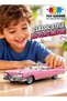 1:24 Scale Vintage Toy Car for Kids and Collectors, Diecast Metal Model Car with Light