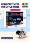 Solar Robot Toys 6 in 1 STEM Learning Kits Educational Space Moon Exploration Fleet - 4