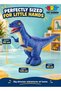 2.4G Remote Control Inflatable Dinosaur Toy for Kids, Giant Walking RC Dinosaur with - 4
