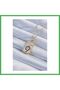 316L Steel Chain Gold Color Zircon Stone Minimal Daisy Figured Tarot Necklace Bezoss