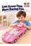 Racing Car Adventure Toy with Steering Wheel – Interactive Driving Simulation Game for