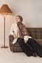 شال كراف بنمط قهوة إفسون - 2
