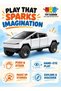 1:32 Scale Simulation of Cybertruck Diecast Model | Pull Back Pickup Truck with Sound - 3