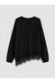 Esvab • Modern & Distinctive V Placket Lace Detailed Women's Knitwear Sweater - 8