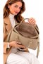 Women's Stylish Accessory Waterproof Fabric Long Strap 4-Compartment Hand and Shoulder Bag - 4