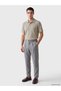 Esvab • Modern & Distinctive Devrik Roba Collar Ribbed Men's T-Shirt - 3