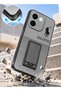 Honor X7e 4G 2026 Shockproof TPU Phone Case with Built-in Kickstand Textured Anti-Slip Protective Case Cover - 4