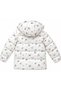 Girl's Hooded Patterned Winter Puffer Coat - 2