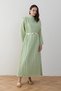Belted Voile Crash Dress 32-2884