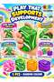 Ultra Firm Squishy Cube Fidget Toy, Gel Squeeze Sensory Stress Ball for Kids Adults - 3