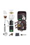 Portable Travel Coffee Brewing Kit with Pour Over Dripper, Kettle, Grinder and Accessories Set