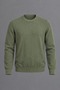 Men's Slim Fit Crew Neck Casual Knitwear Green Sweater