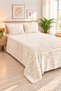 Eterna Luxe Double Bedspread Set |   230X250 cm |   Soft Texture, Simple and Elegant Design - 3