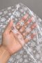 Snowflake Patterned Transparent Gelatin 2 Pcs 100 X 130 cm Christmas Gift Packaging - 4