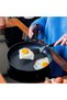 Optima+ 26cm Frying Pan , PFAS-Free Non-Stick Aluminium Skillet, Even Heat Distribution - 5