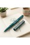200 Fine Felt Tip Writing and Drawing Pens 0.4 mm Dark Green - 4