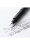 200 Fine Felt Tip Writing and Drawing Pens 0.4 mm Black - 4