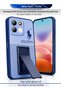 Xiaomi Redmi 17 4G 2026 Shockproof TPU Phone Case with Built-in Kickstand Textured Anti-Slip Protective Case Cover