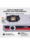 Clikon Stainless Steel Gas Burner | Practical Gas Cooking | Durable Stainless Steel Design - 3