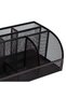 Desk Organizer Metal Mesh Black - 3