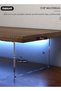 DUNISO Monitor Stand Riser, Acrylic Material Desktop Organizer Stand, Durable Desktop Shelf for - 5