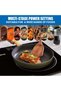 SONASHI Double Burner Infrared Cooker - 4 Digit LED Display | Multi-Stage Power Settings with Knob - 4
