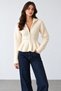 Women's Turtleneck Zippered Knitwear Cardigan