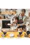 DUNISO Doughnut maker, electric bread maker, cake maker, 7 hole waffle maker, non stick surface - 4