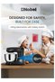 Nobel Stand Mixer, Full Metal Gear System, 4L Stainless Steel Bowl - 6 Speeds, LED, Safety Switch - 5