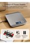 LAYAN 10KG Precision Digital Kitchen Scale, Rechargeable Food Scale with USB Type-C Charging & LCD - 5