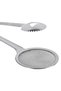 Stainless Steel Frying Tong Cum Strainer Silver 28cm - 5