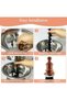 DUNISO Three-Layer Chocolate Fountain Machine, Chocolate Melting Pot, Electric Lava Chocolate - 4