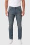 Men's Slim Fit Lycra Stonewashed Cotton Navy Blue Jeans – Button Closure Jean 26051 - 2