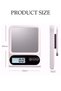 DUNISO Digital Kitchen Scale，Food Scale For Baking And Cooking，Mini Electronic Scale，with LCD - 2