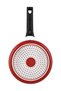 Safecook Non-Stick Covered Saucepan Red 18cm - 5