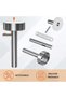 SFENG Stainless Steel Falafel Maker Scoop With Hole, Food‑Safe Non‑Stick Doughnut‑Shaped Falafel - 3