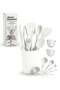 Zefzon 21-Piece Silicone Kitchen Utensils Set with Holder, Non-Stick & Heat-Resistant Cooking Tools
