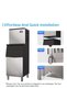 Cool Baby Commercial Ice Maker 250KG/24H, 160 ice-tray, Stainless Steel Industrial Modular Full - 2