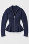 Women's Turtleneck Zippered Knitwear Cardigan - 2